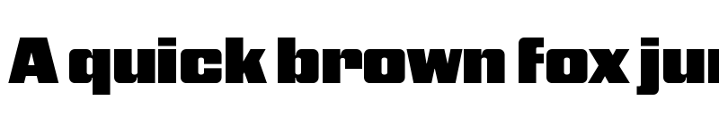 Preview of Nickel Gothic Variable Regular font