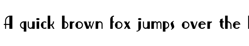 Preview of Nickerbocker NF Regular font