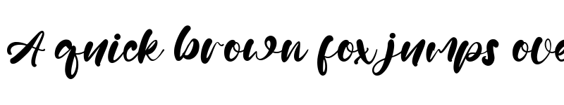 Preview of Nigel Mark Regular font