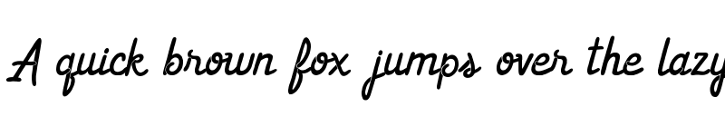 Preview of Night Fever Regular font