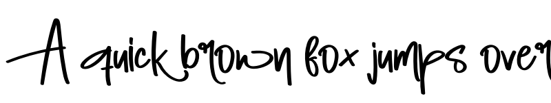 Preview of Night House Regular font