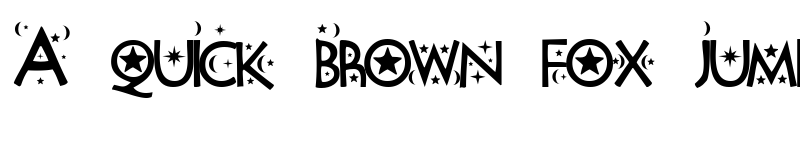 Preview of Night Sky Regular font