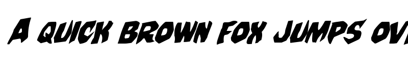 Preview of Nightchilde Rotalic Italic font