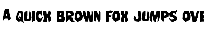 Preview of Nightchilde Staggered Regular font