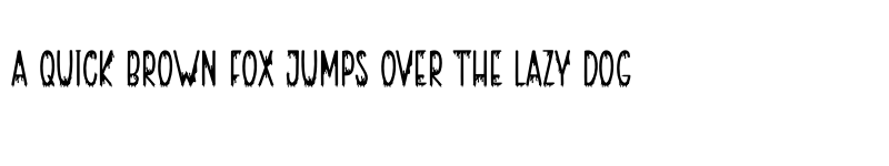 Preview of Nightghost Regular font