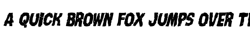 Preview of Nightmare Alley Italic Italic font