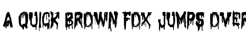 Preview of Nightmare in Bolloland Regular font