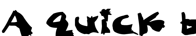 Preview of Nightmare Ink Regular font