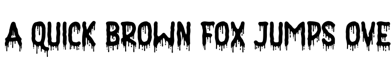 Preview of Nightmare Regular font