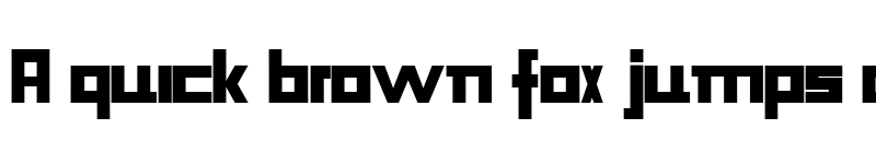 Preview of Niiiii-trous Regular font