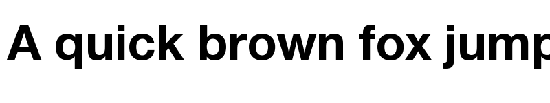 Preview of Nimbus Sans DV Bold font