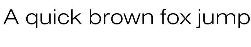 Preview of Nimbus Sans Extd Light font