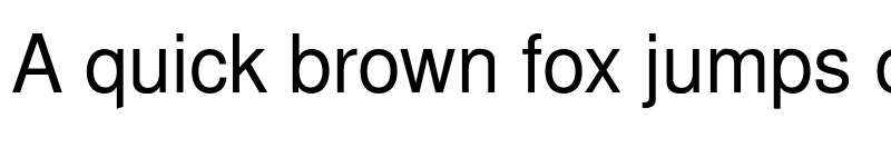 Preview of Nimbus Sans L Regular font