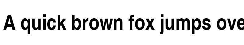 Preview of NimbusSanLCon Bold font