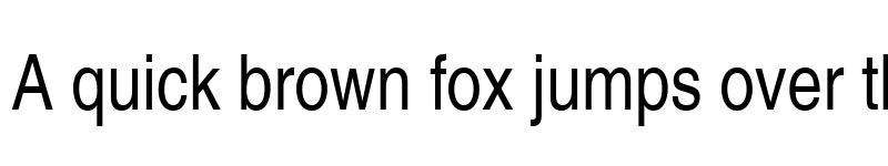 Preview of NimbusSanLCon Regular font