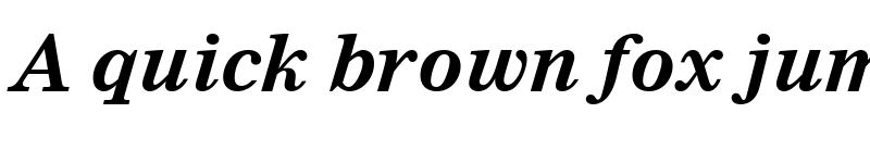 Preview of Nimrod Cyr-BoldInclined font