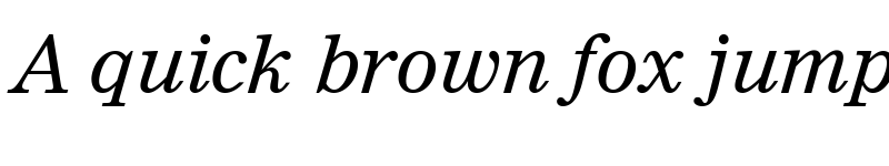 Preview of Nimrod Cyr-Inclined font