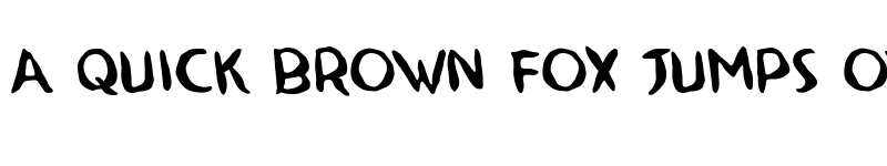 Preview of Ninjutsu BB Regular font