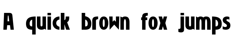 Preview of Niobium Regular font