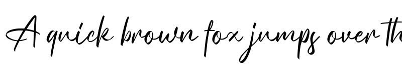 Preview of Niquitta Mirzani Regular font