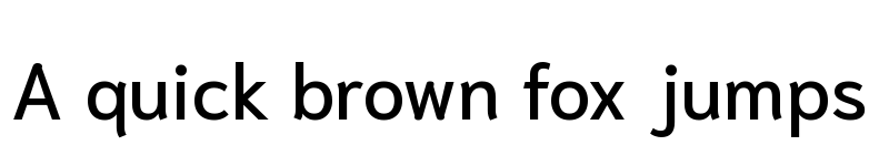 Preview of Niramit Medium font