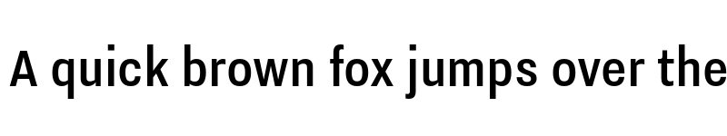 Preview of Nitti Grotesk Condensed Medium font