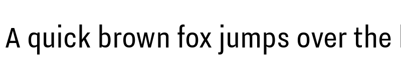 Preview of Nitti Grotesk Condensed Regular font