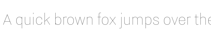 Preview of Nitti Grotesk Hairline font