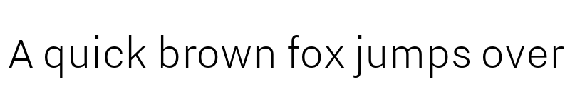 Preview of Nitti Grotesk Light font