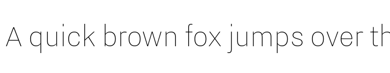 Preview of Nitti Grotesk Thin font