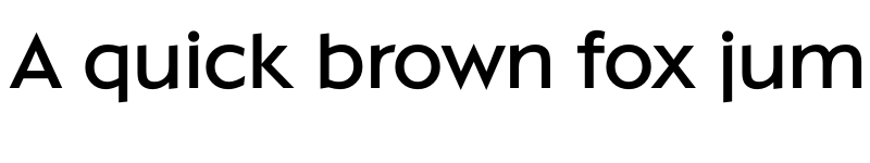 Preview of Nivea Regular font