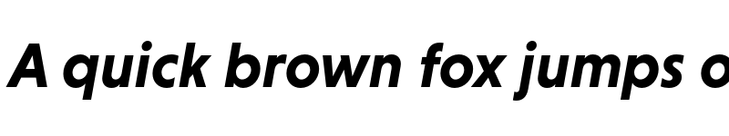 Preview of Niveau Grotesk Bold Italic font