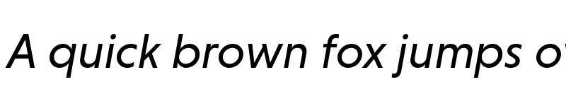 Preview of Niveau Grotesk Regular Italic font