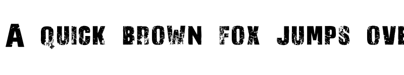 Preview of No R3verence Regular font