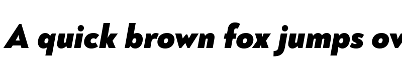 Preview of Noah Grotesque Black Italic font