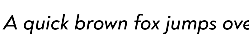 Preview of Noah Grotesque Medium Italic font
