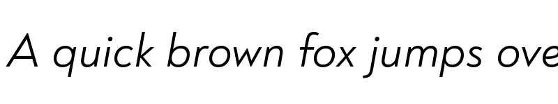 Preview of Noah Grotesque Regular Italic font