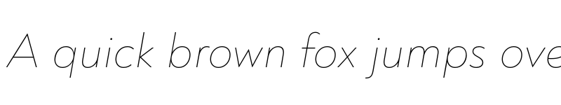 Preview of Noah Grotesque Thin Italic font