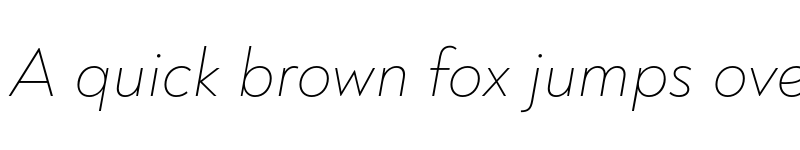 Preview of Noah Grotesque UltraLight Italic font