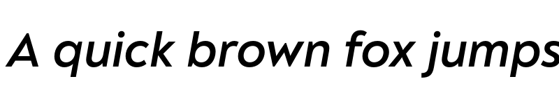 Preview of Noah Head Bold Italic font