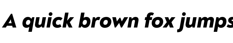 Preview of Noah Head Heavy Italic font