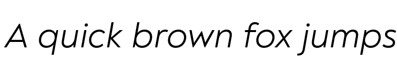 Preview of Noah Head Regular Italic font