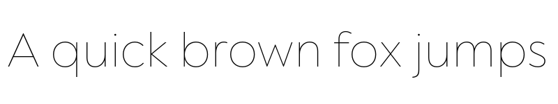 Preview of Noah Head Thin font