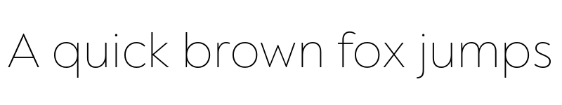 Preview of Noah Head UltraLight font