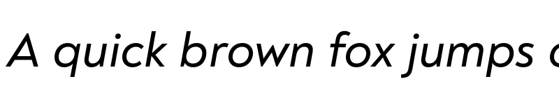 Preview of Noah Text Medium Italic font