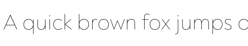 Preview of Noah Text Thin font