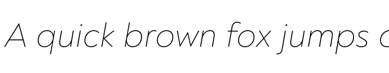 Preview of Noah Text UltraLight Italic font