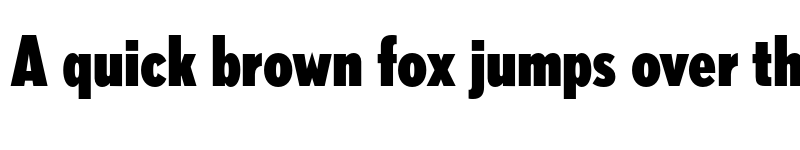 Preview of Nobel BlackCondensed font