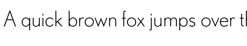 Preview of Nobel Light font