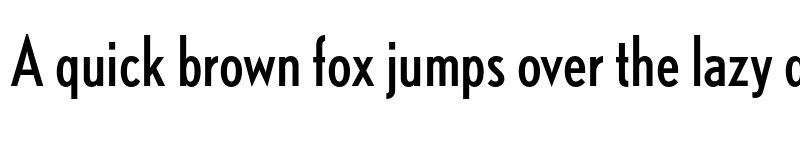 Preview of Nobel RegularCondensed font